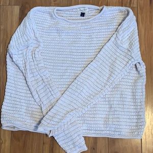 White Knitted sweater